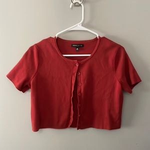 Kendall and Kylie short sleeve cardigan